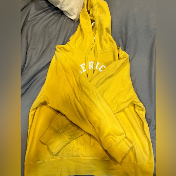 Yellow American Eagle Hoodie - Picture 3 of 3